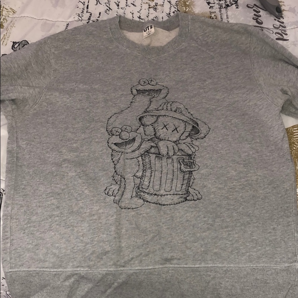 sweatshirt from KAWS X uniqlo